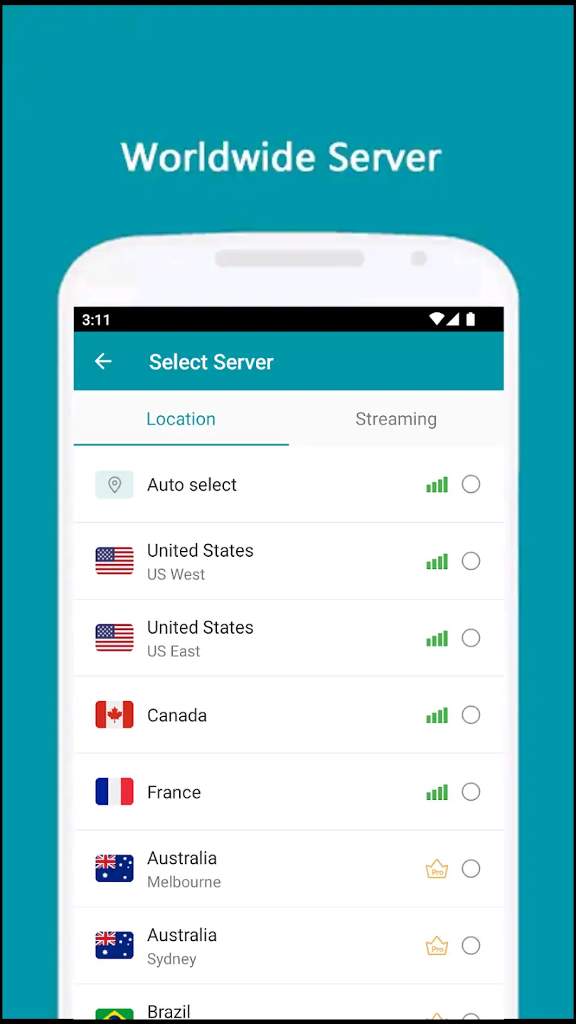 Screenshot Thunder VPN APK