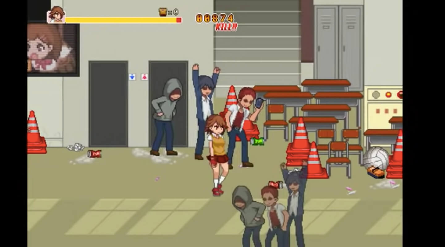 Screenshot School Dot Fight APK v1.2: Aksi Pertarungan Seru di Lingkungan Sekolah
