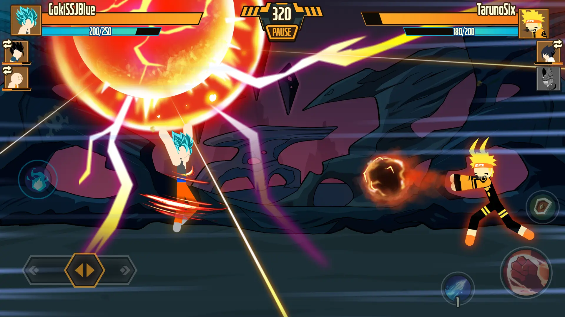Screenshot Stickman Dragon Fight APK