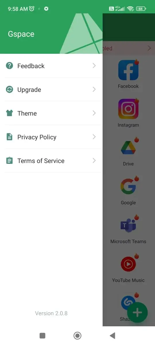 Screenshot GSpace APK