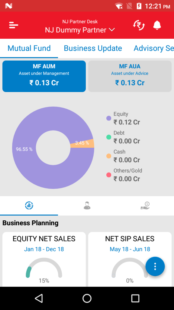 Screenshot NJ Partner Desk APK