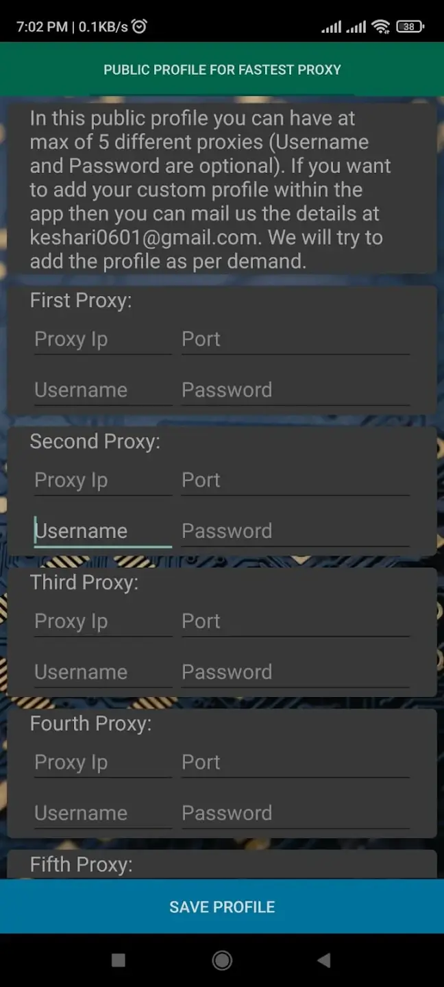 Screenshot College Proxy APK v10.2.9