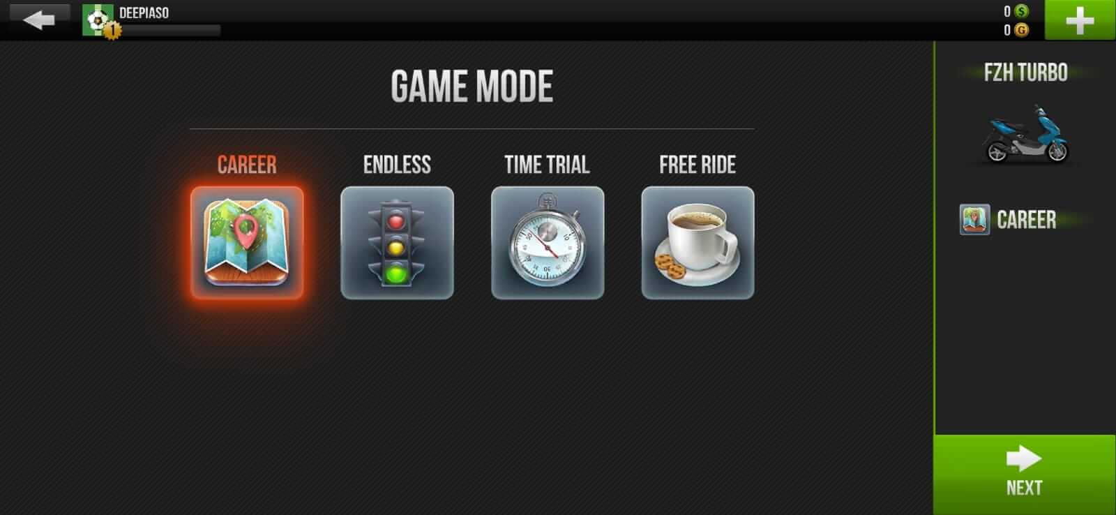 Screenshot Traffic Rider APK