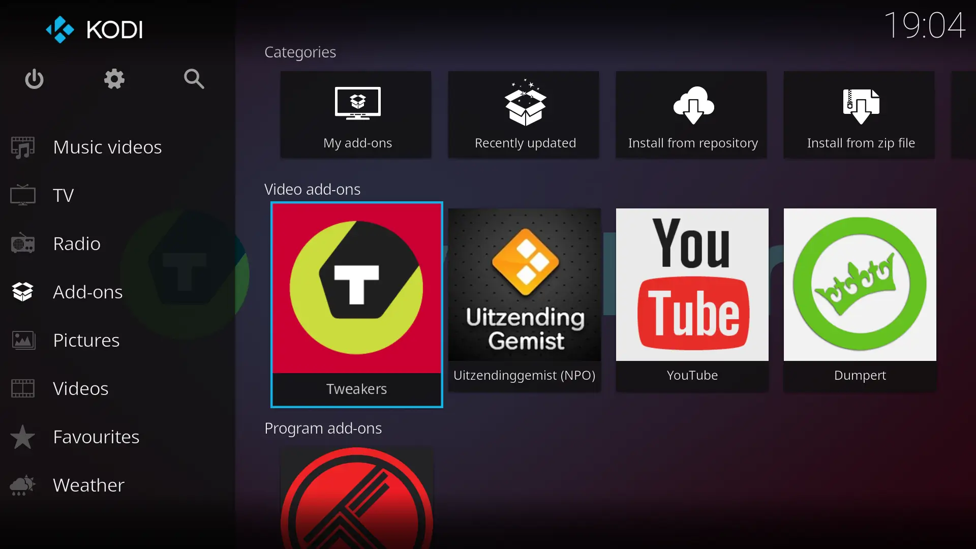 Screenshot Kodi APK v21.3 untuk Android