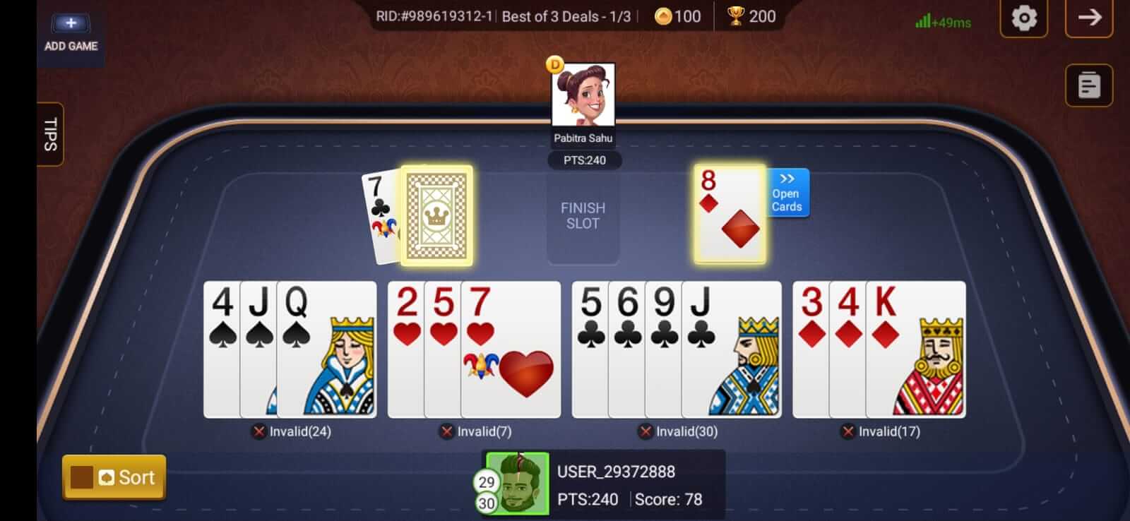 Screenshot Rummy Blast APK