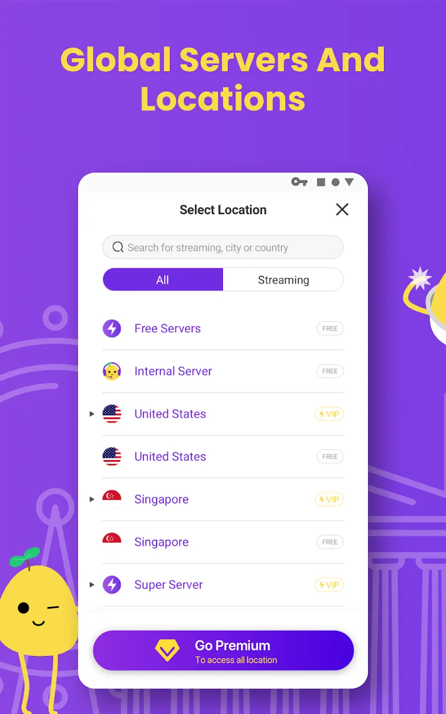 Screenshot PotatoVPN APK