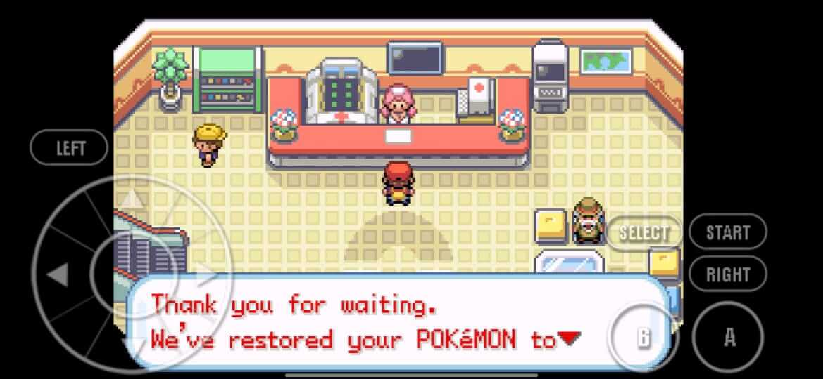Screenshot Pokemon Fire Red APK