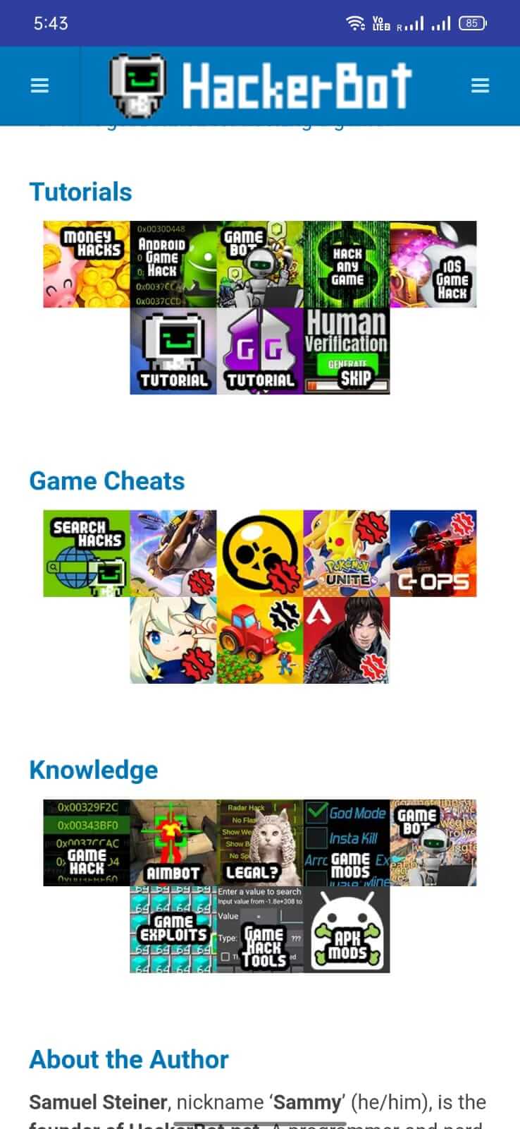 Screenshot HackerBot APK 2.0.0