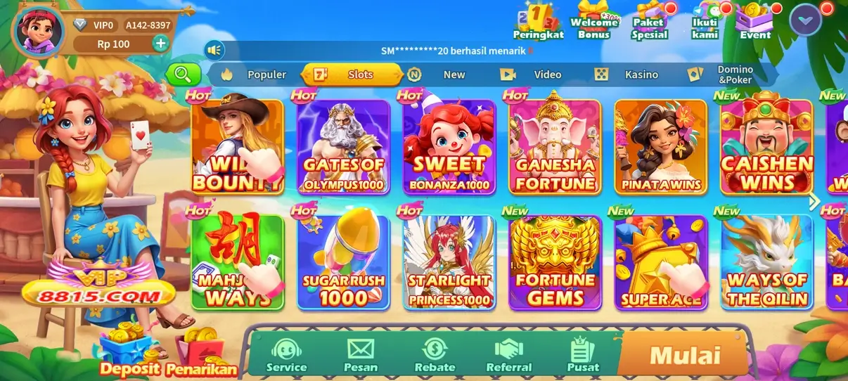 Screenshot Hoki APK v9.9 untuk Spin Slot Santai dan Seru