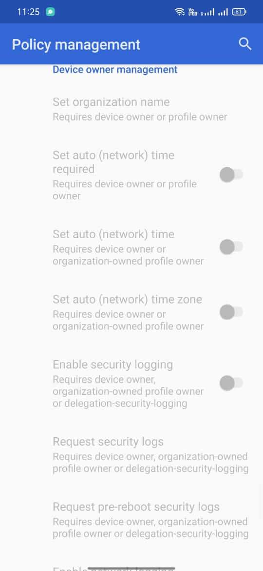 Screenshot Test DPC APK
