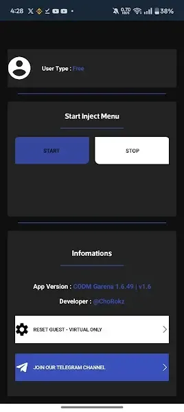 Screenshot Chorok Injector APK v1.6.50