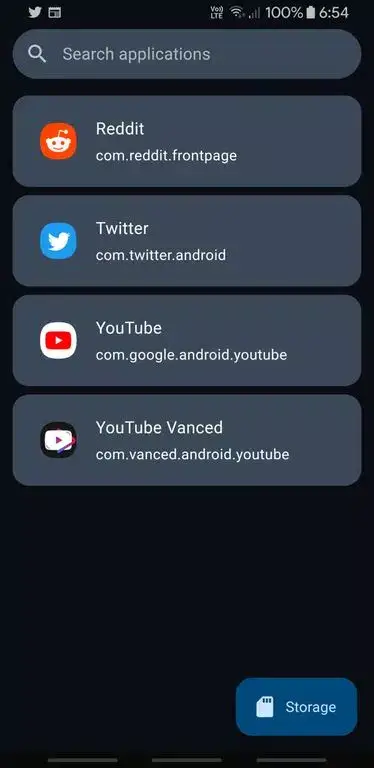 Screenshot ReVanced Manager APK