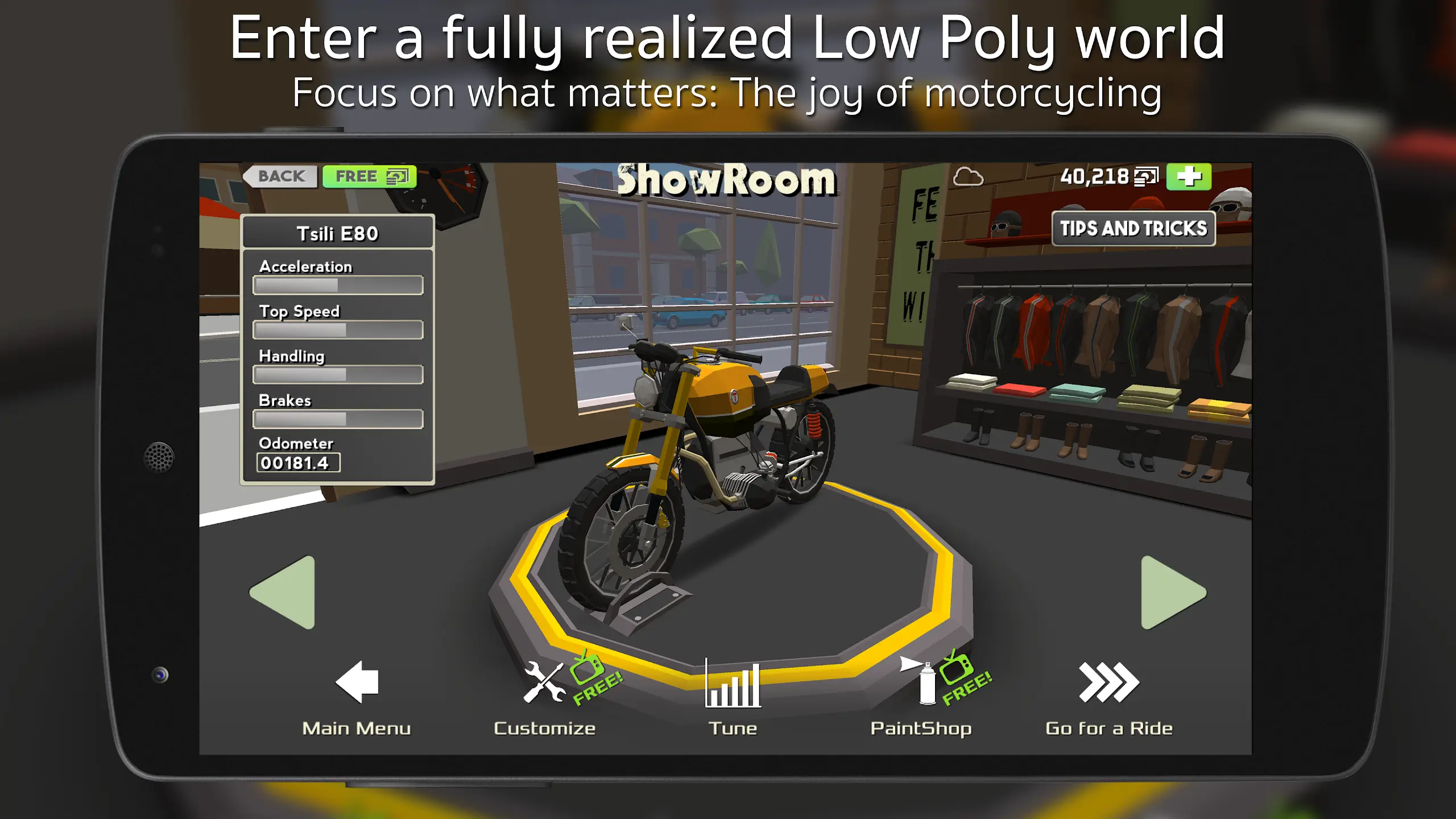 Screenshot Cafe Racer MOD APK