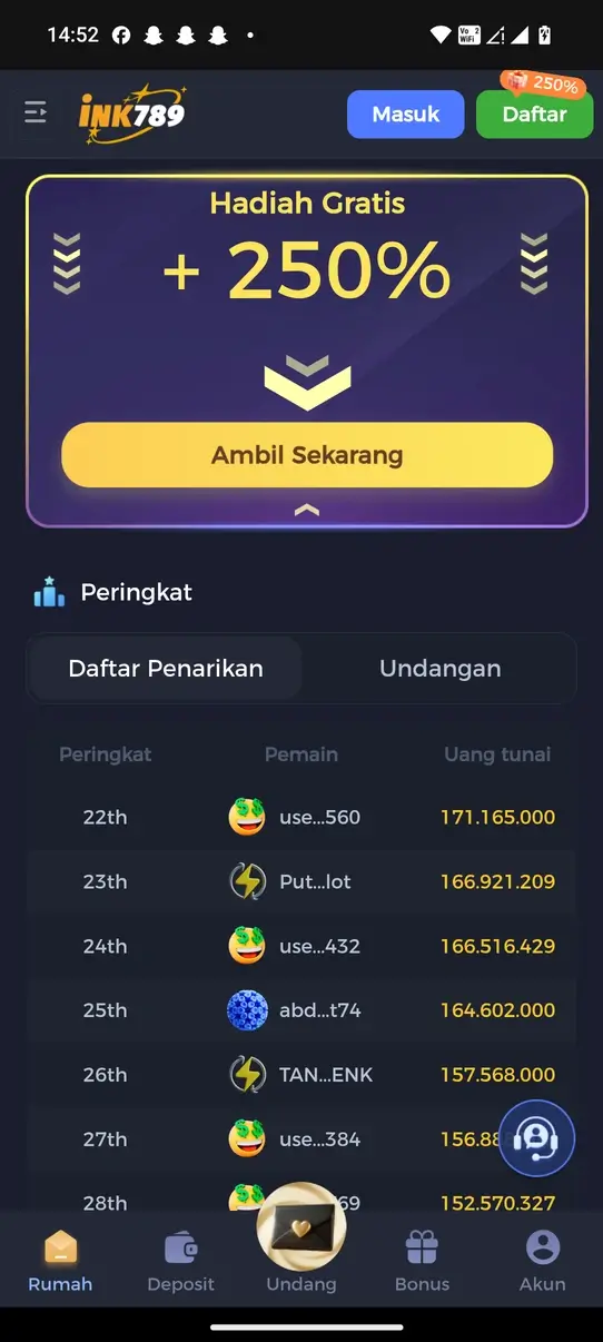 Screenshot INK789 APK v19.4 - Game Kartu Tripeaks Bertema Hutan yang Menenangkan