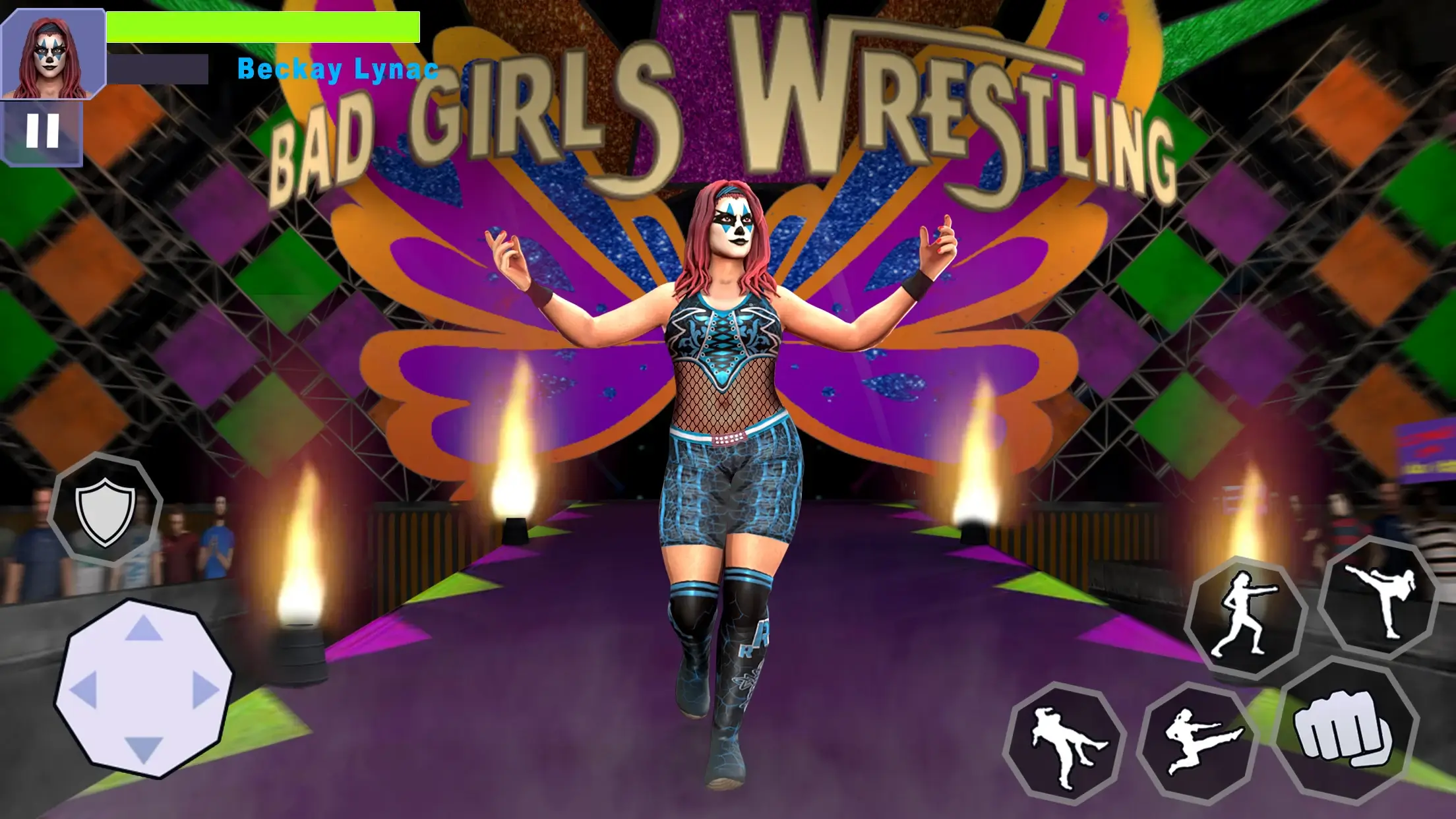Screenshot Bad Girls Wrestling Rumble APK