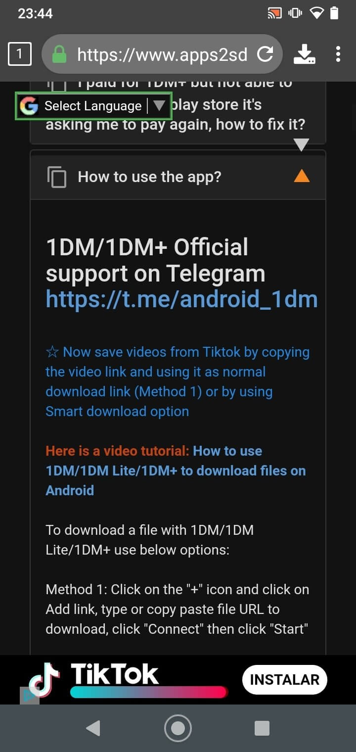 Screenshot 1DM APK v18.2: Browser dan Download Manager Cepat untuk Android