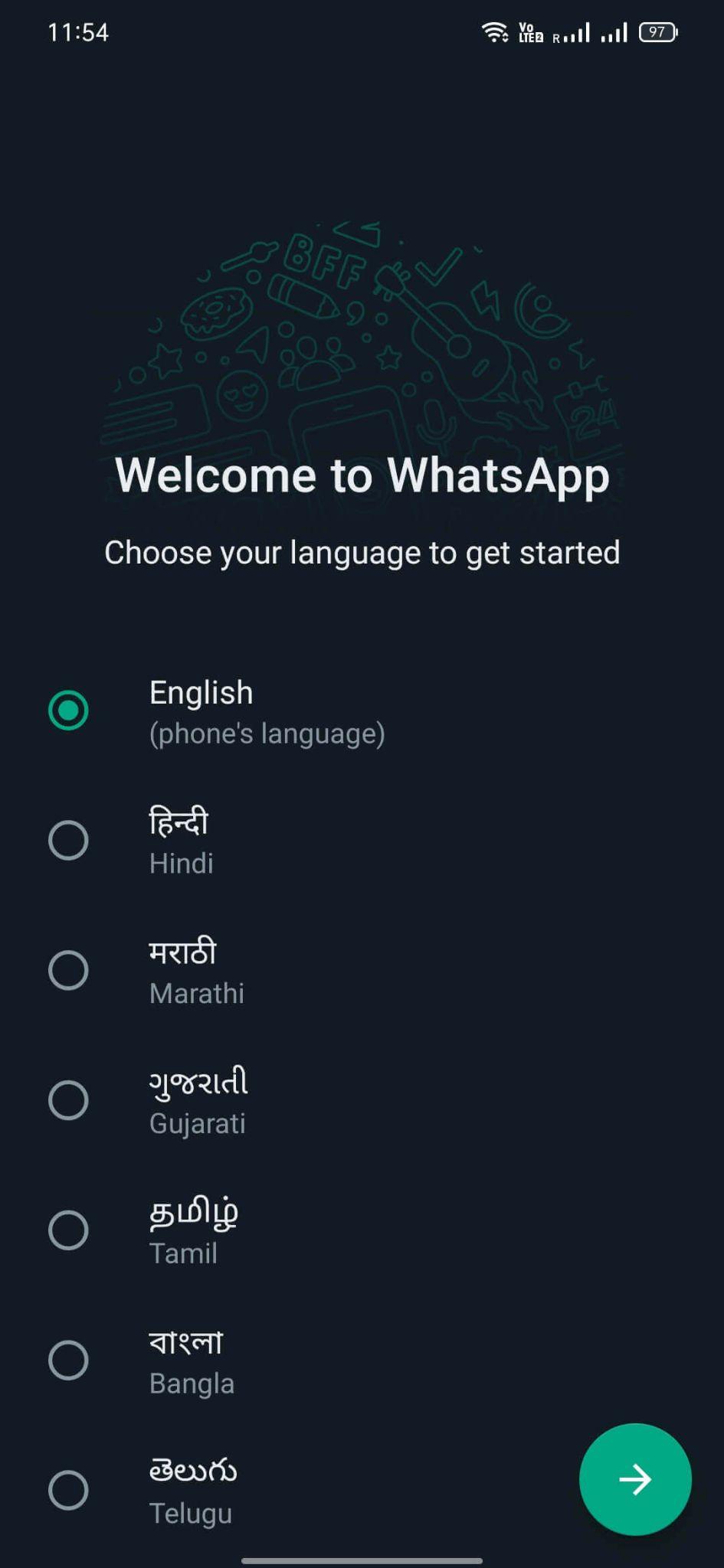 Screenshot WhatsApp APK