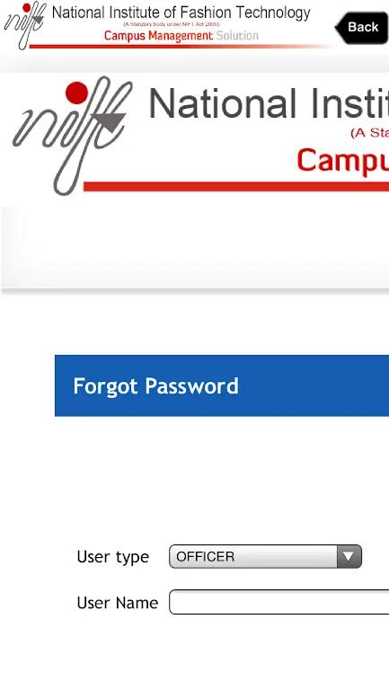 Screenshot CMS NIFT APK