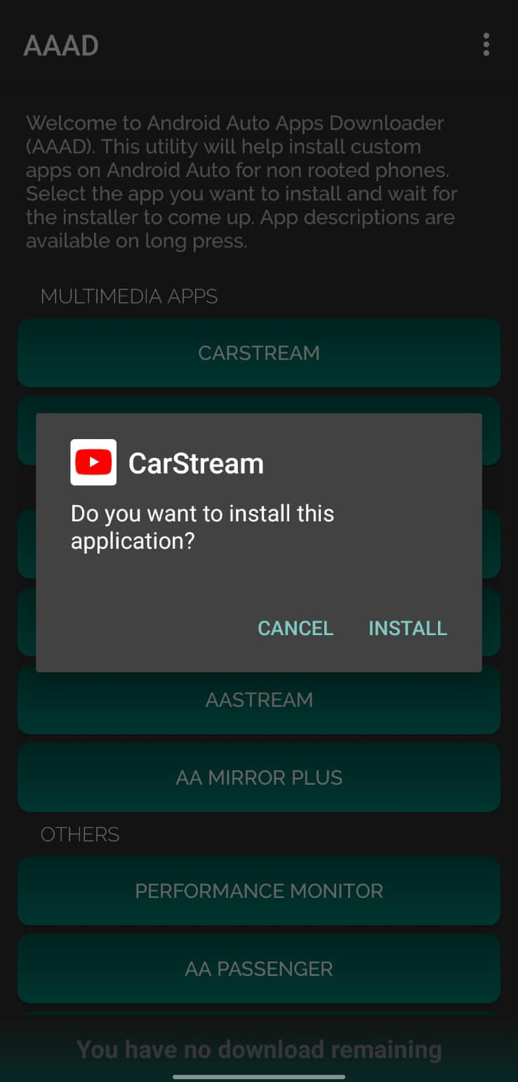 Screenshot AAAD APK v6.0