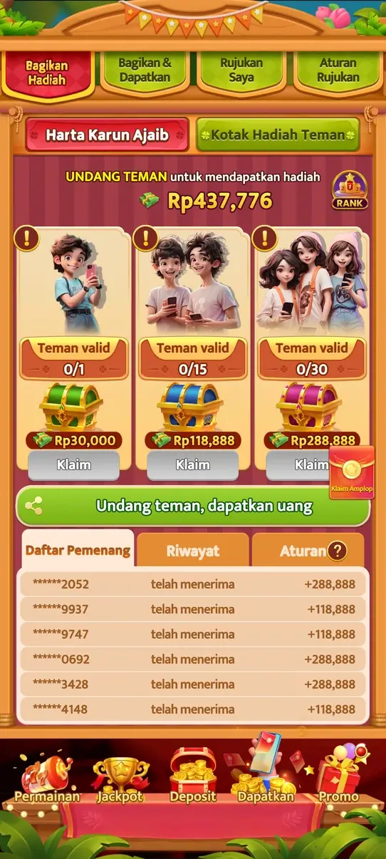 Screenshot 66Menang APK v9.9