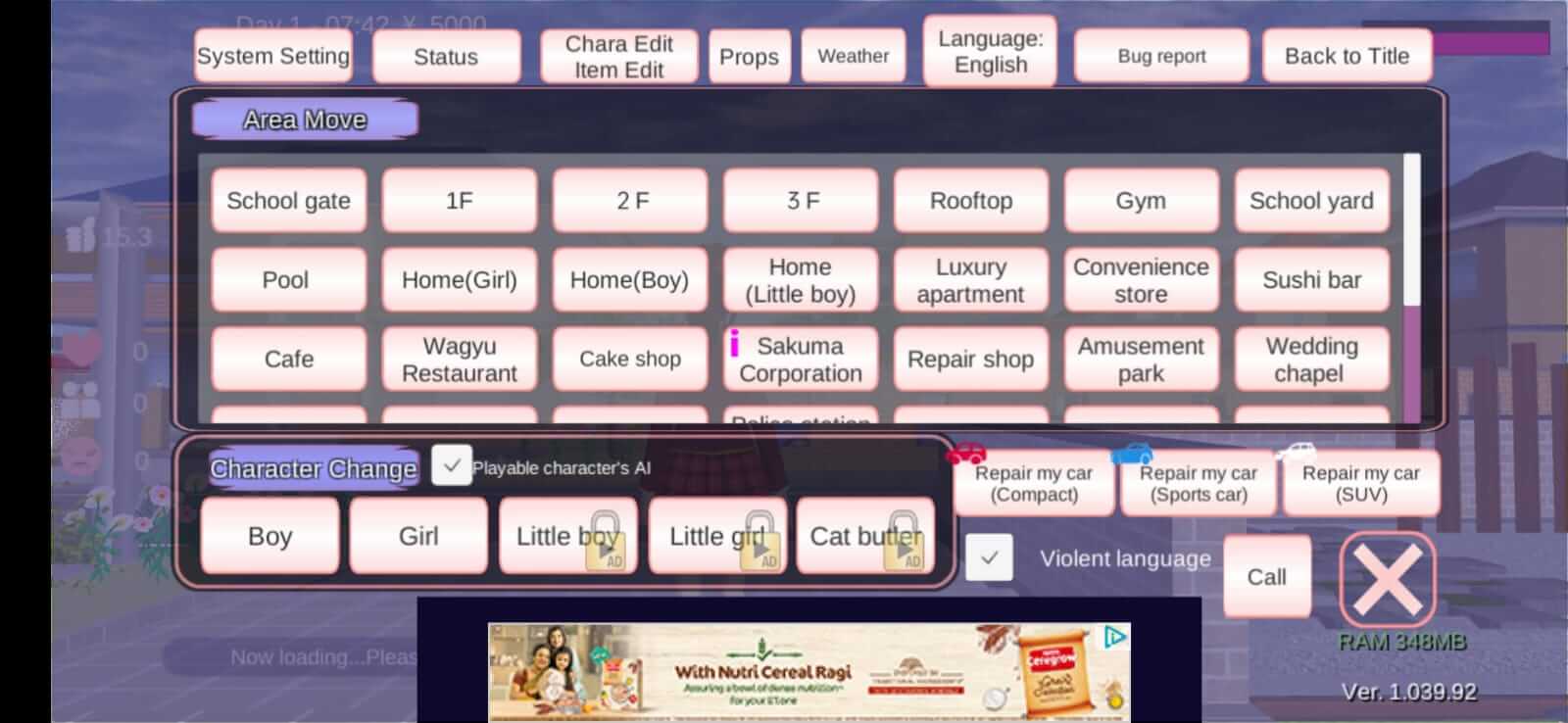 Screenshot SAKURA School Simulator APK v1.047.12