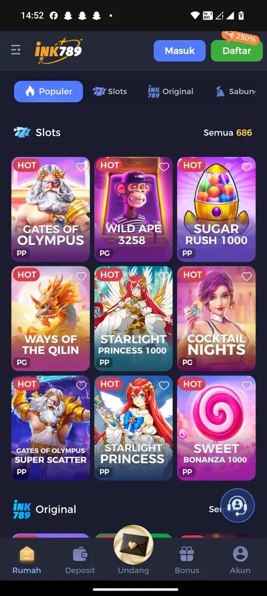 Screenshot INK789 APK v19.4 - Game Kartu Tripeaks Bertema Hutan yang Menenangkan