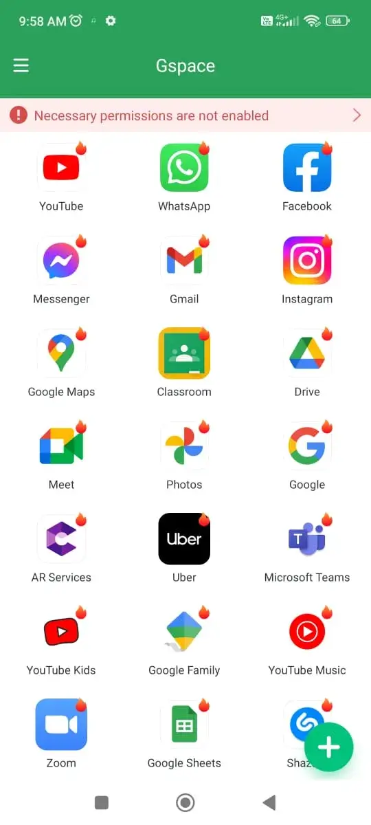 Screenshot GSpace APK