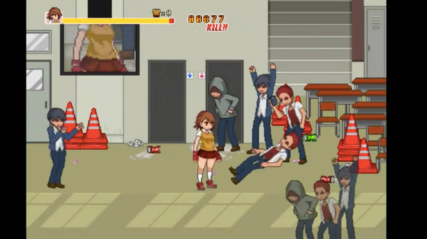 Screenshot School Dot Fight APK v1.2: Aksi Pertarungan Seru di Lingkungan Sekolah