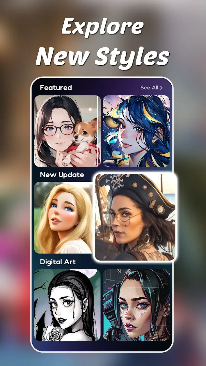 Screenshot AI Mirror APK 7.0.1 untuk Edit Foto AI di Android