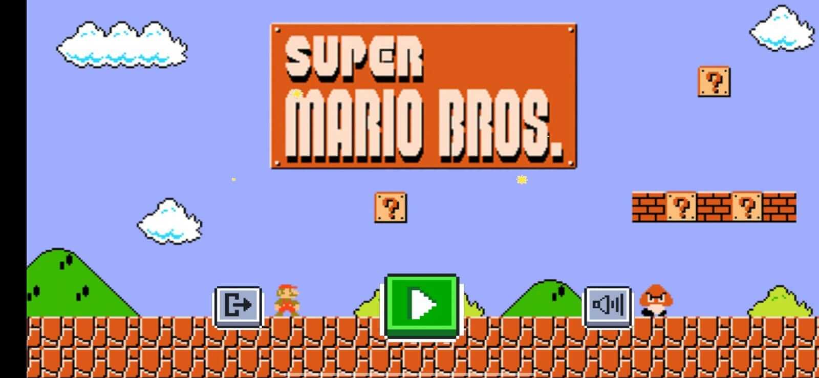 Screenshot Super Mario Bros APK