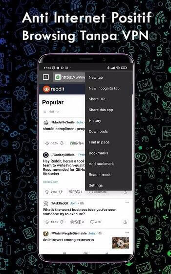 Screenshot XNXUBD VPN Browser APK