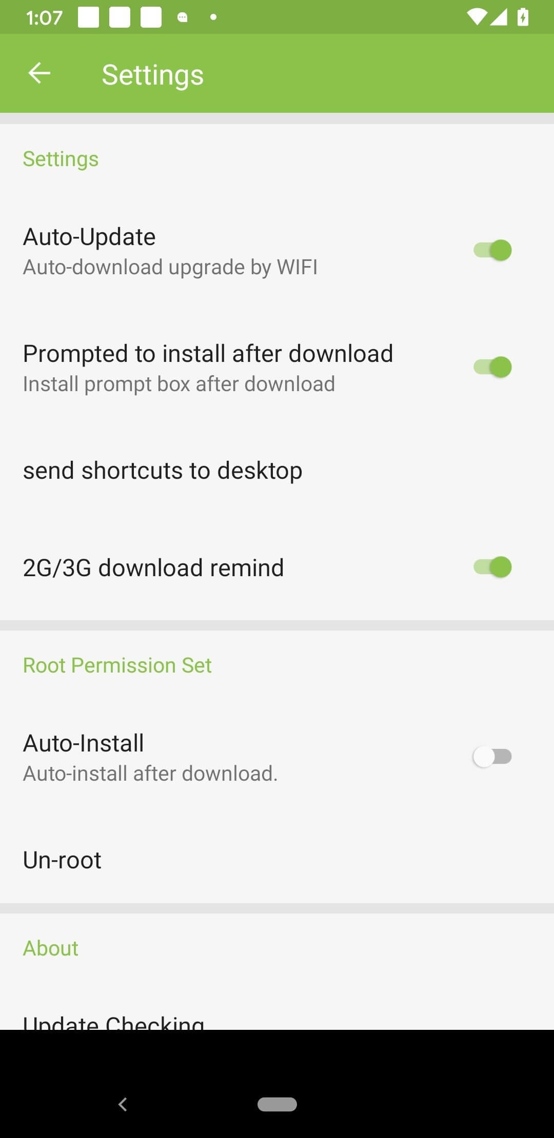 Screenshot iRoot APK untuk Android