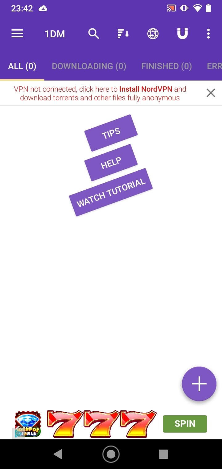 Screenshot 1DM APK v18.2: Browser dan Download Manager Cepat untuk Android