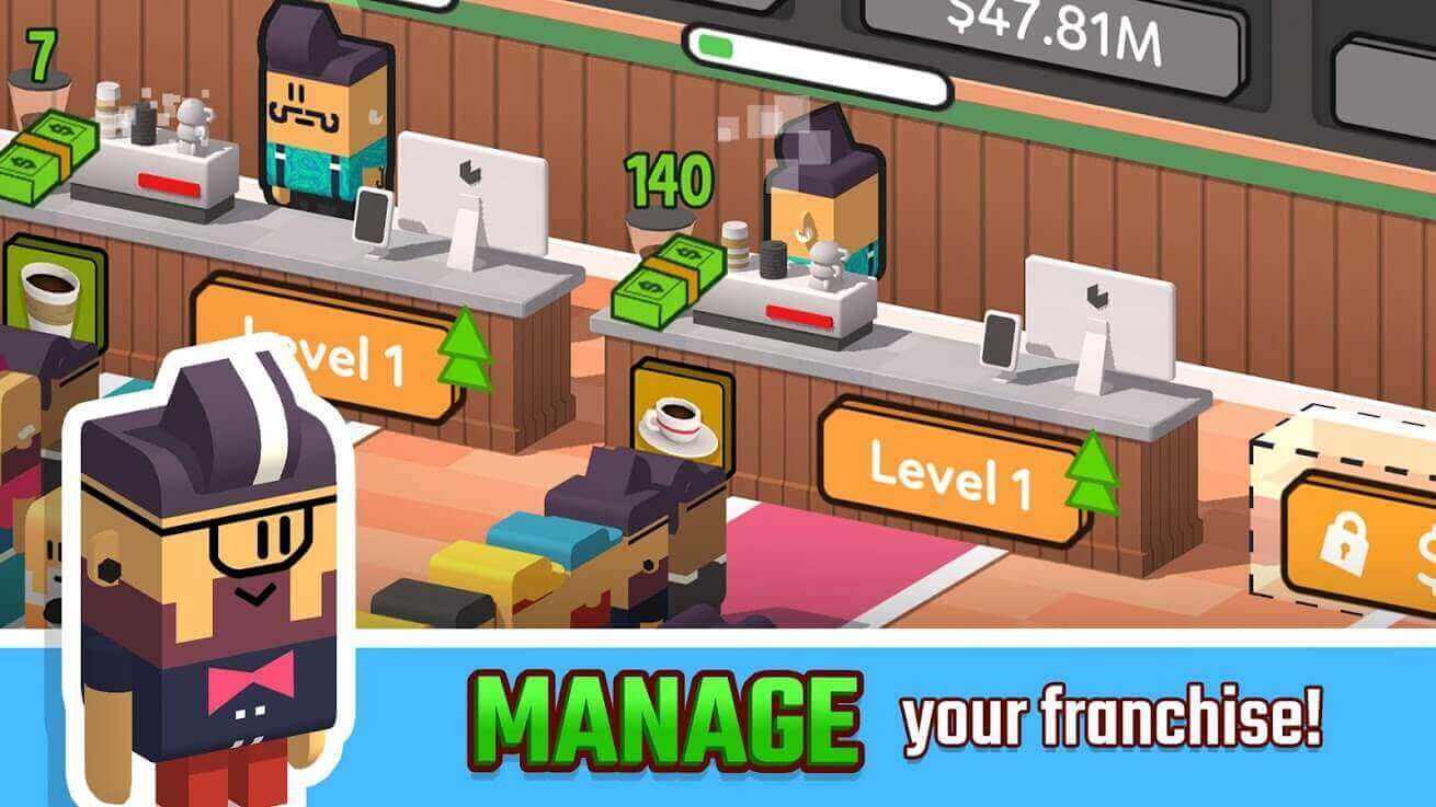 Screenshot Idle Coffee Corp APK