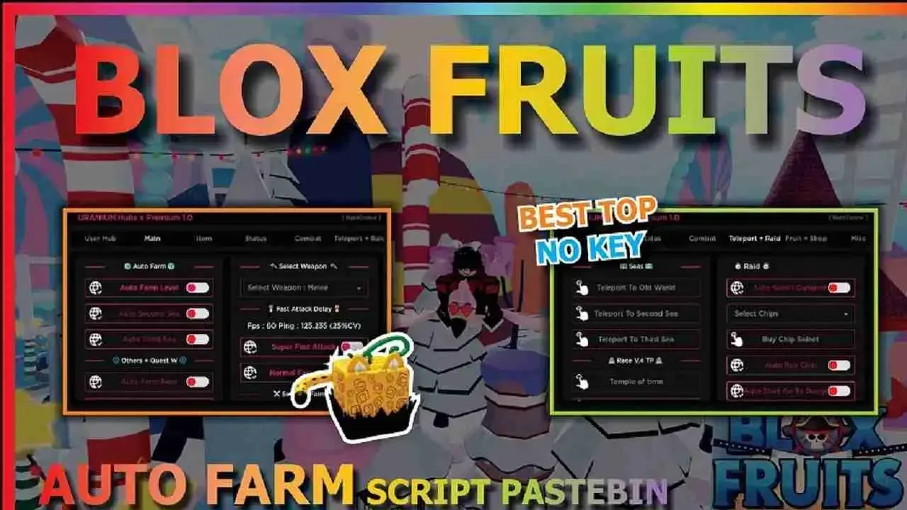 Screenshot Blox Fruits Script APK