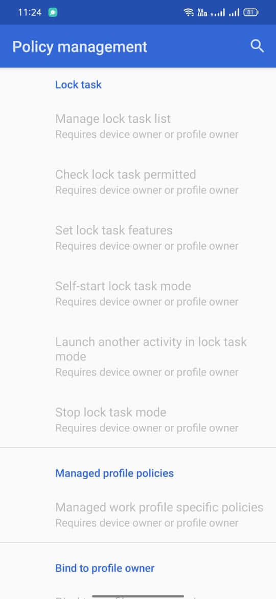 Screenshot Test DPC APK