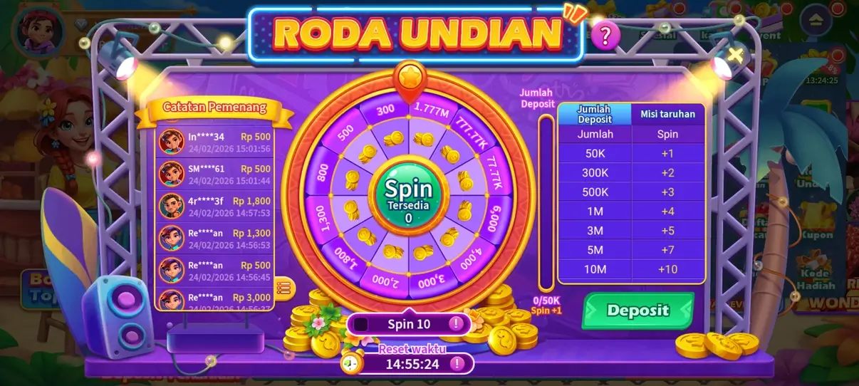 Screenshot Hoki APK v9.9 untuk Spin Slot Santai dan Seru