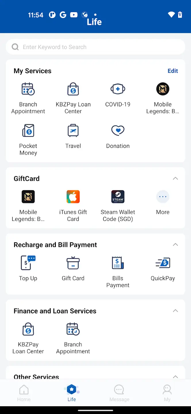 Screenshot KBZPay APK