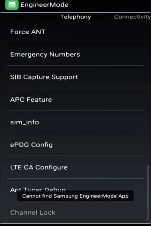 Screenshot MTK Engineering Mode APK