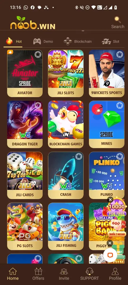 Screenshot Noob Win APK v1.4