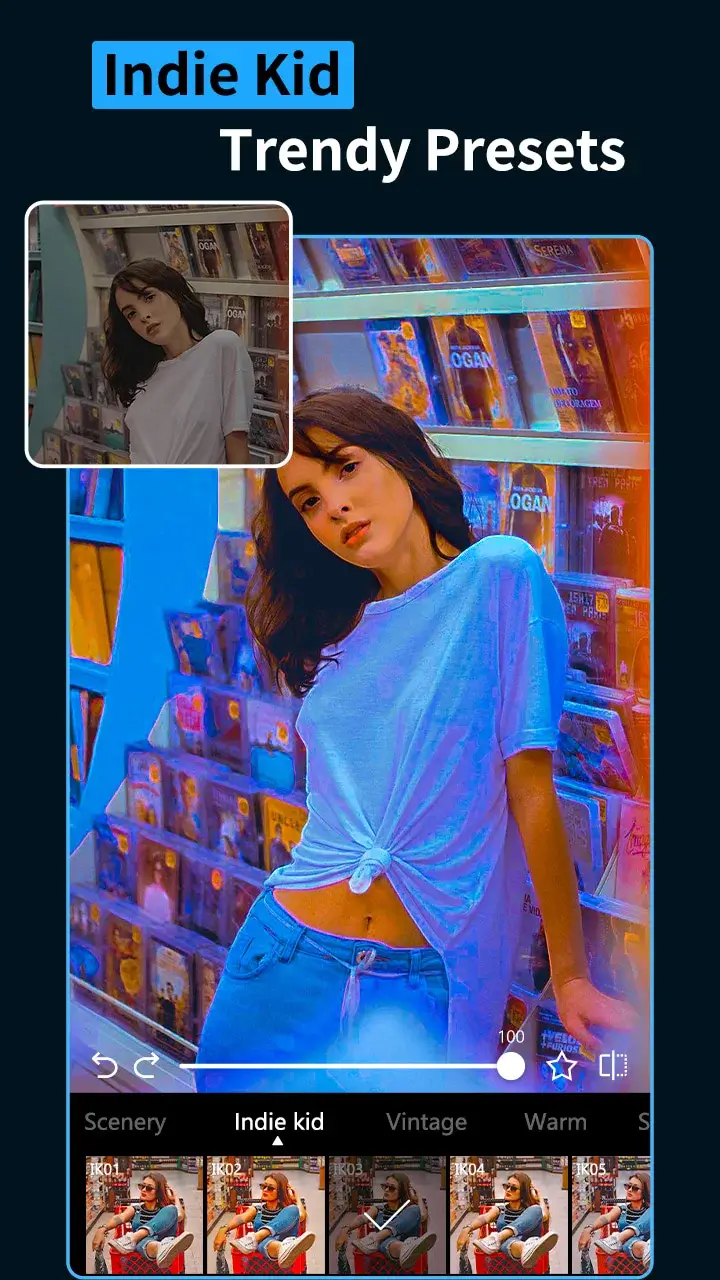 Screenshot Koloro APK v6.2.8 untuk Edit Foto Lebih Mudah