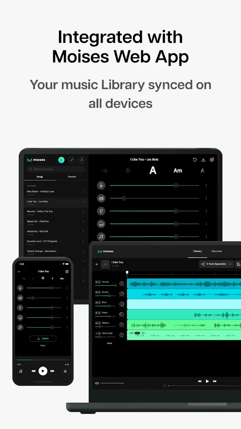 Screenshot Moises APK