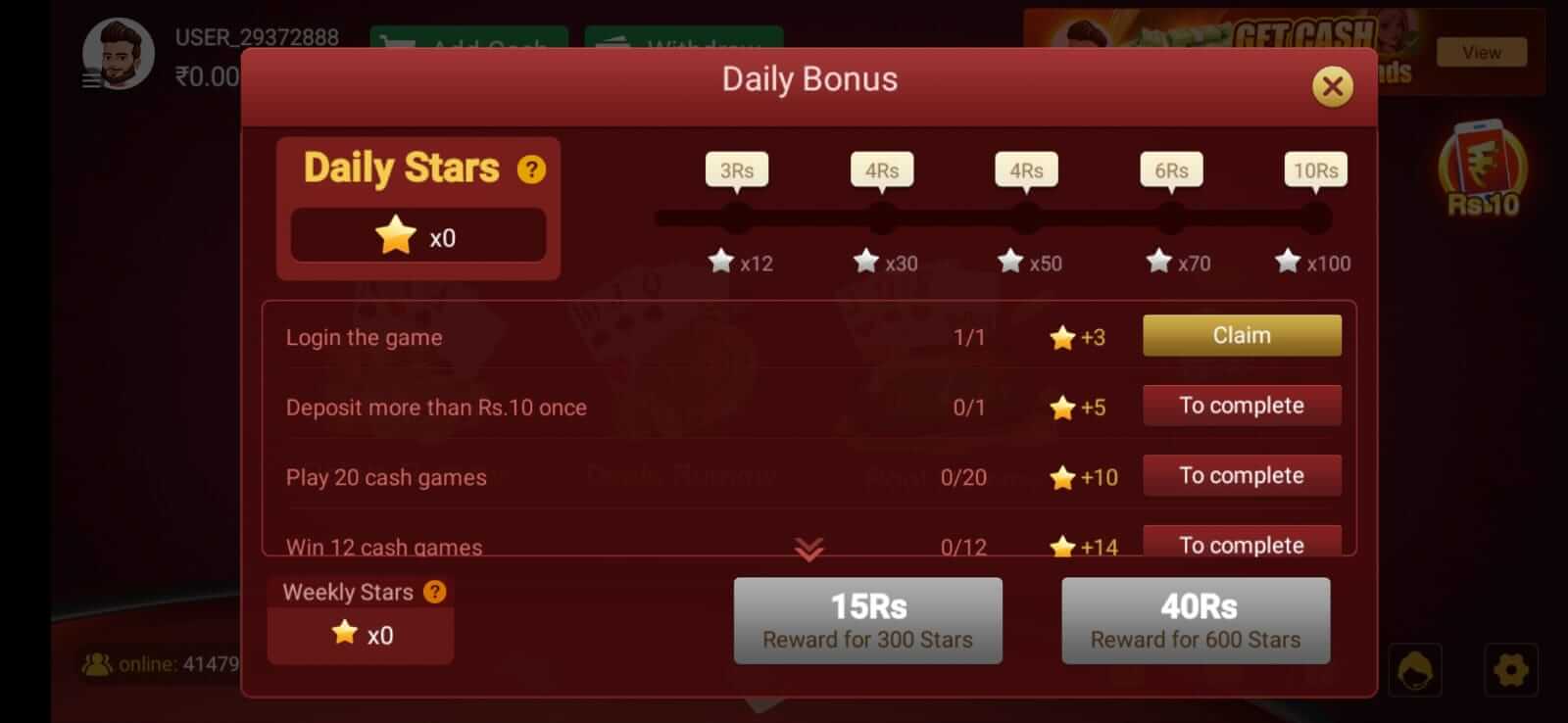 Screenshot Rummy Blast APK