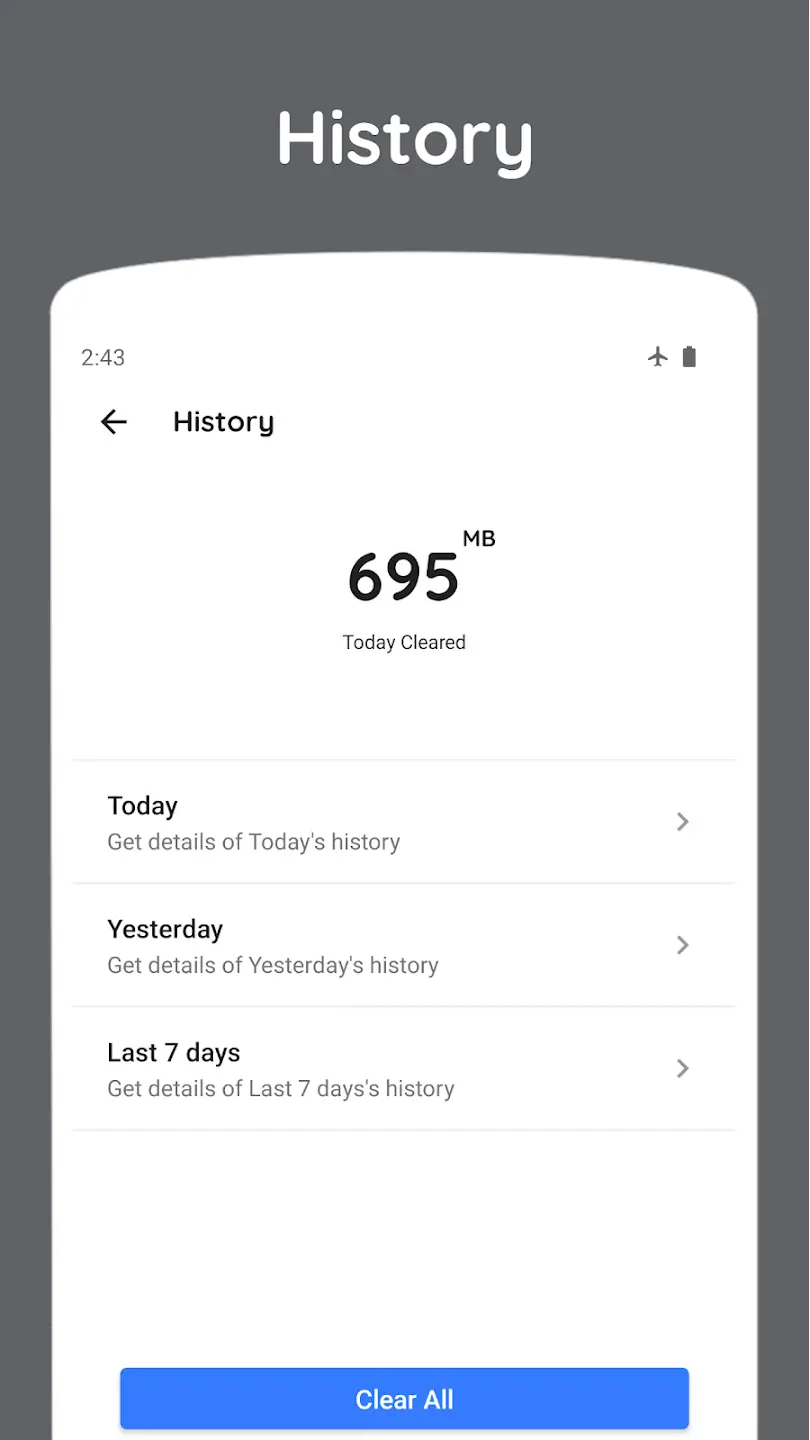 Screenshot Zero Cleaner APK
