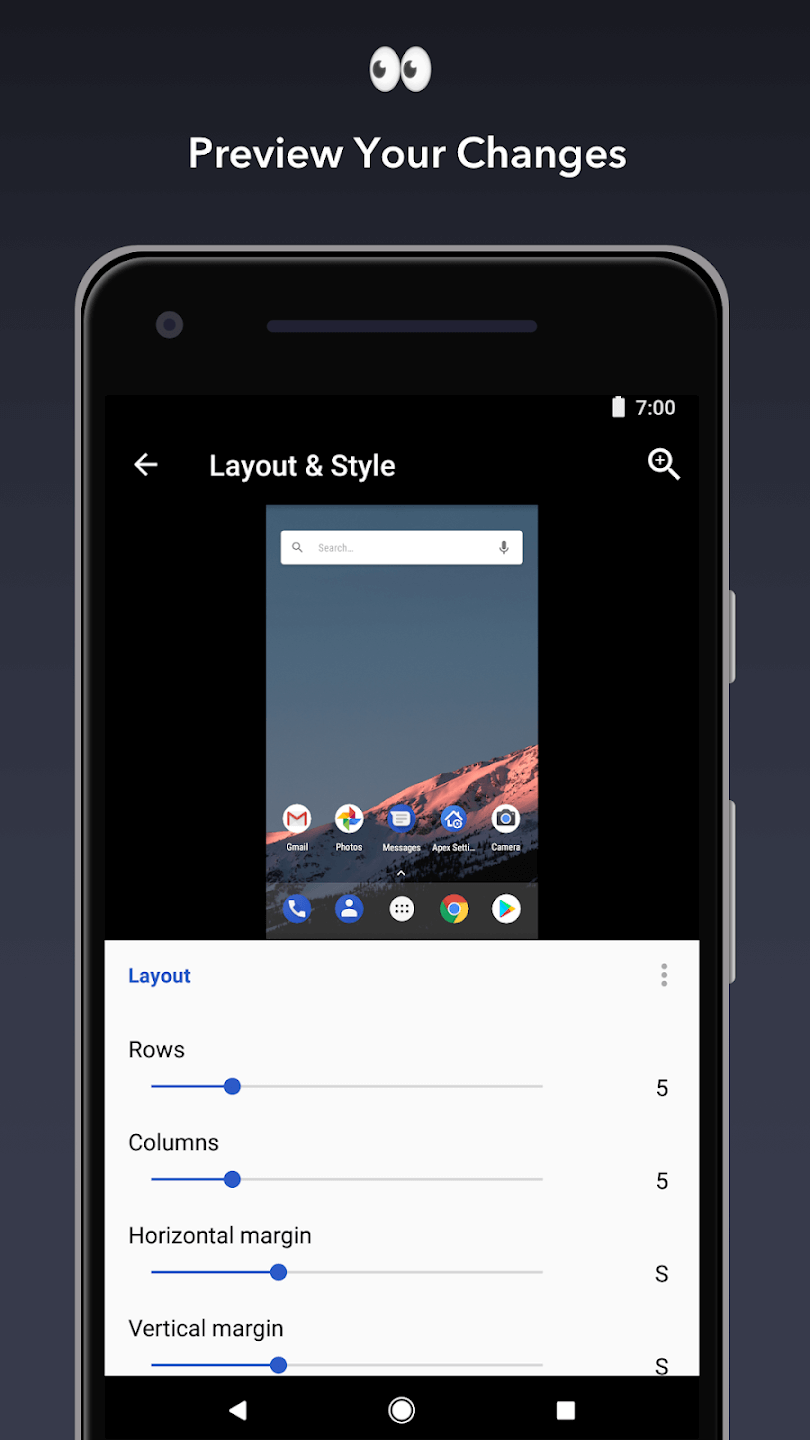 Screenshot Apex Launcher APK 4.9.36
