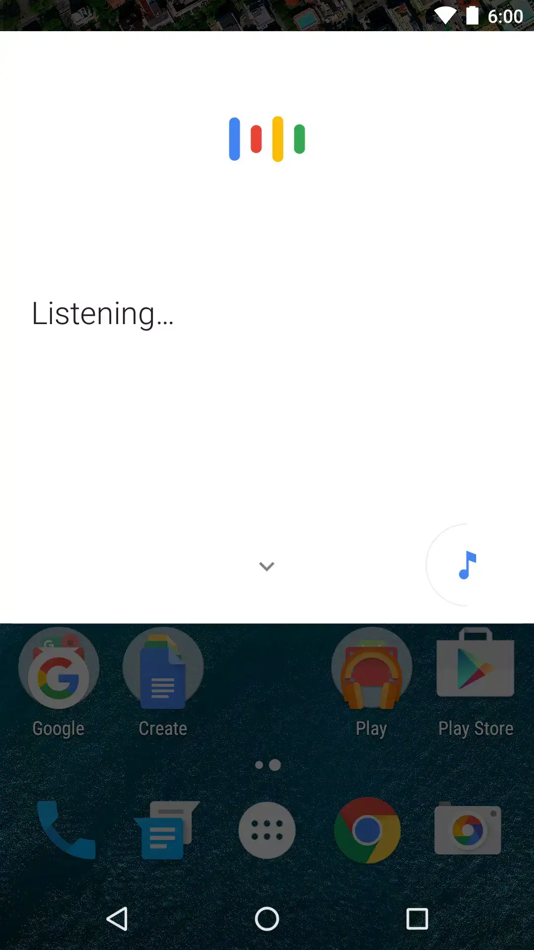 Screenshot Google Now Launcher APK
