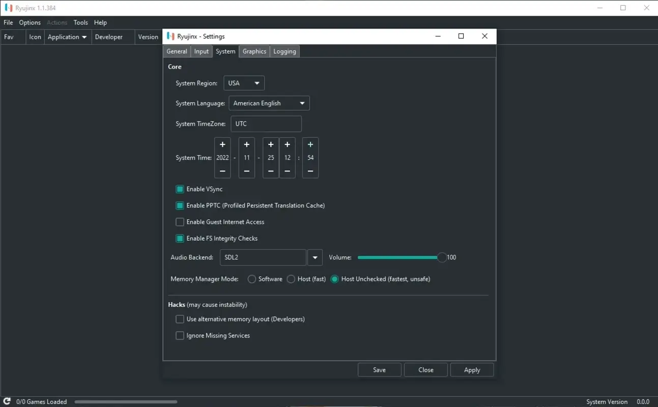 Screenshot Ryujinx APK v1.3.48 untuk Android