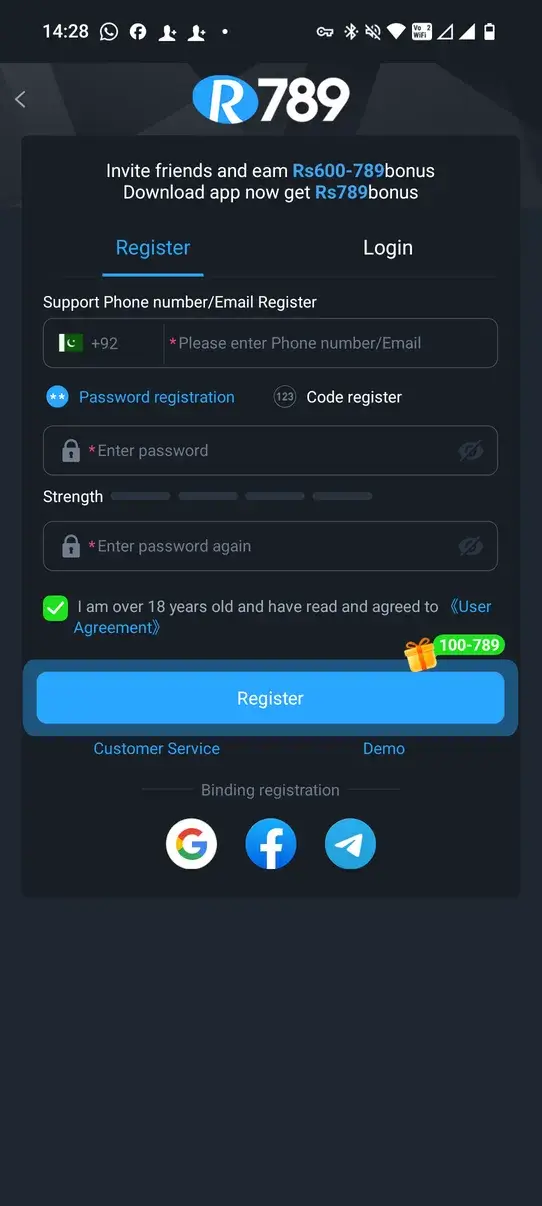 Screenshot R789 APK 6.1.2
