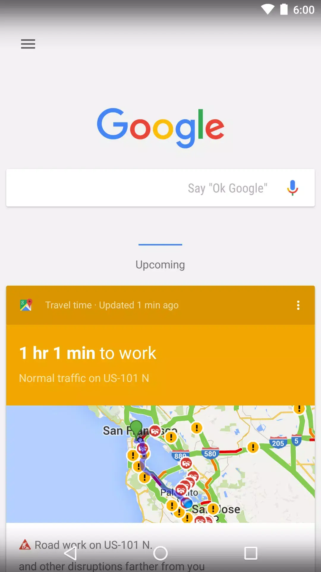 Screenshot Google Now Launcher APK