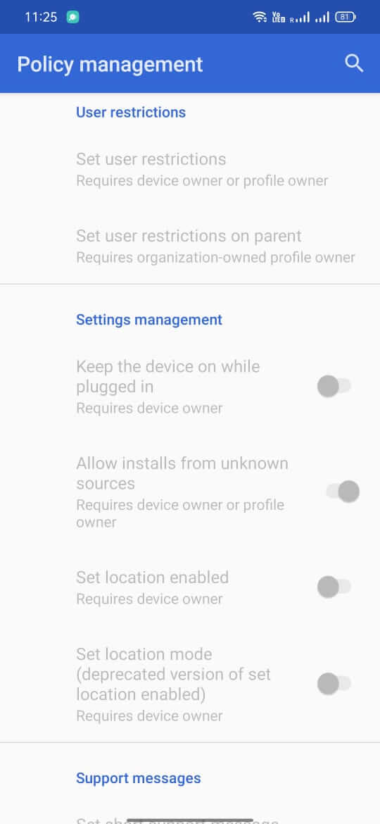 Screenshot Test DPC APK